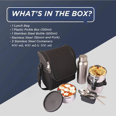 TOPWARE CORPORATE OFFICE LUNCHBOX&nbsp; WITH BOTTLE(1600 ML CAPACITY)