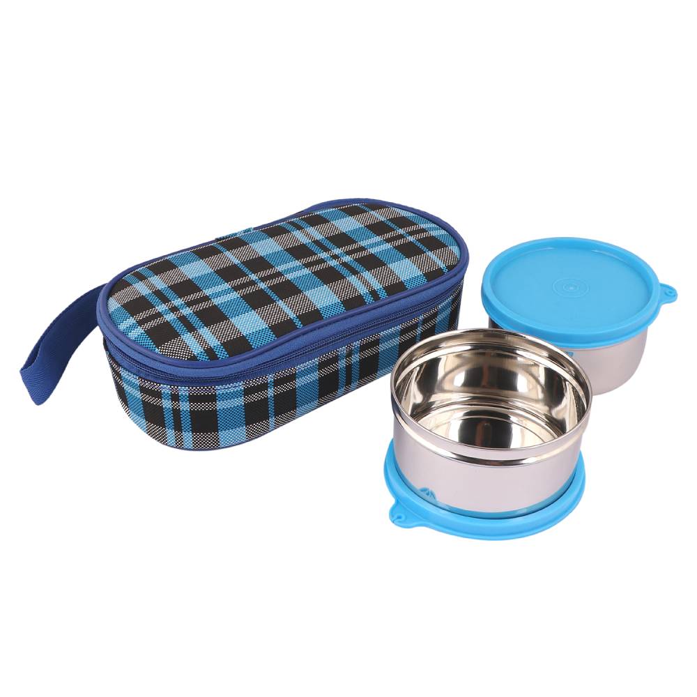 TOPWARE OFFICE 2 STEEL  CONTAINER LUNCHBOX(800 ML)