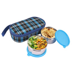 TOPWARE OFFICE 2 STEEL  CONTAINER LUNCHBOX(800 ML)