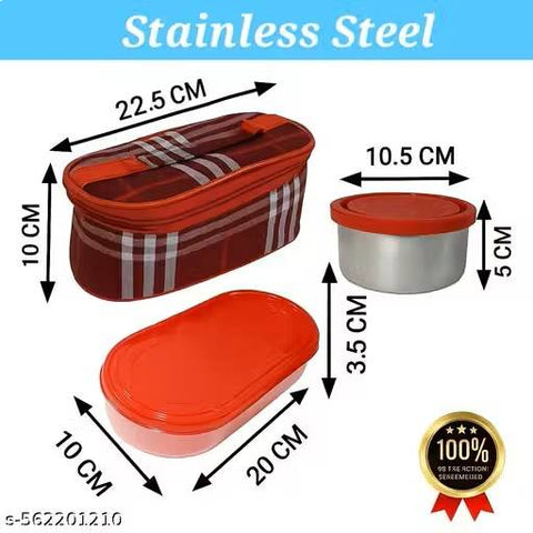 TOPWARE OFFICE DOUBLE DECKER LUNCHBOX(750 ML)